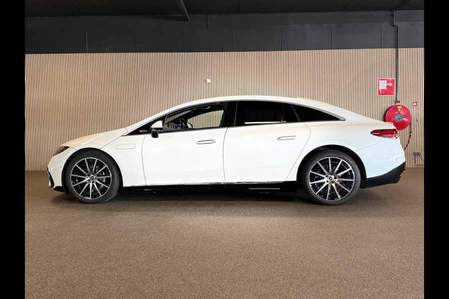 Mercedes-Benz EQS 450+ AMG STYLING 108 kWh-PANO-BURMESTER-MEMORY-MASSAGE-STOELVENTILATIE V+A-ZEER COMPLEET
