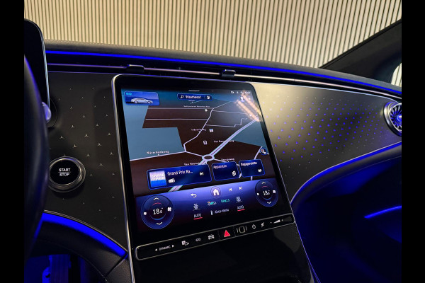 Mercedes-Benz EQS 450+ AMG STYLING 108 kWh-PANO-BURMESTER-MEMORY-MASSAGE-STOELVENTILATIE V+A-ZEER COMPLEET