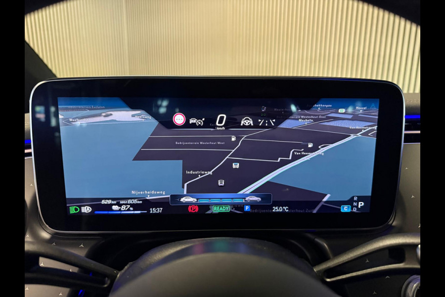 Mercedes-Benz EQS 450+ AMG STYLING 108 kWh-PANO-BURMESTER-MEMORY-MASSAGE-STOELVENTILATIE V+A-ZEER COMPLEET