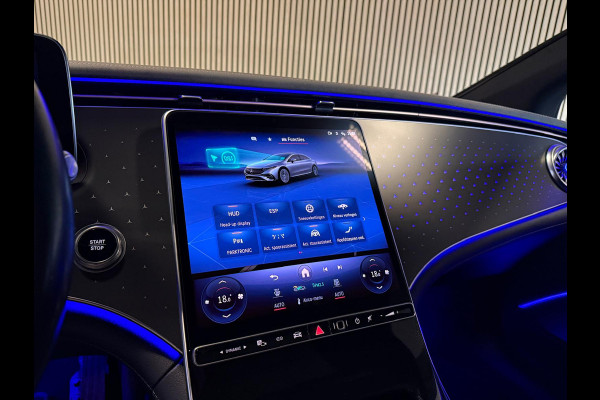 Mercedes-Benz EQS 450+ AMG STYLING 108 kWh-PANO-BURMESTER-MEMORY-MASSAGE-STOELVENTILATIE V+A-ZEER COMPLEET