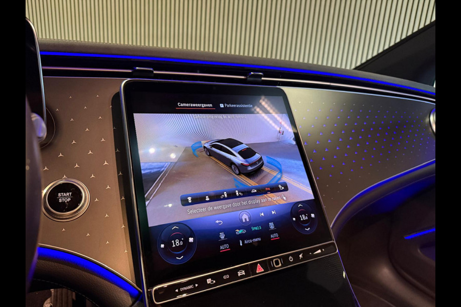 Mercedes-Benz EQS 450+ AMG STYLING 108 kWh-PANO-BURMESTER-MEMORY-MASSAGE-STOELVENTILATIE V+A-ZEER COMPLEET