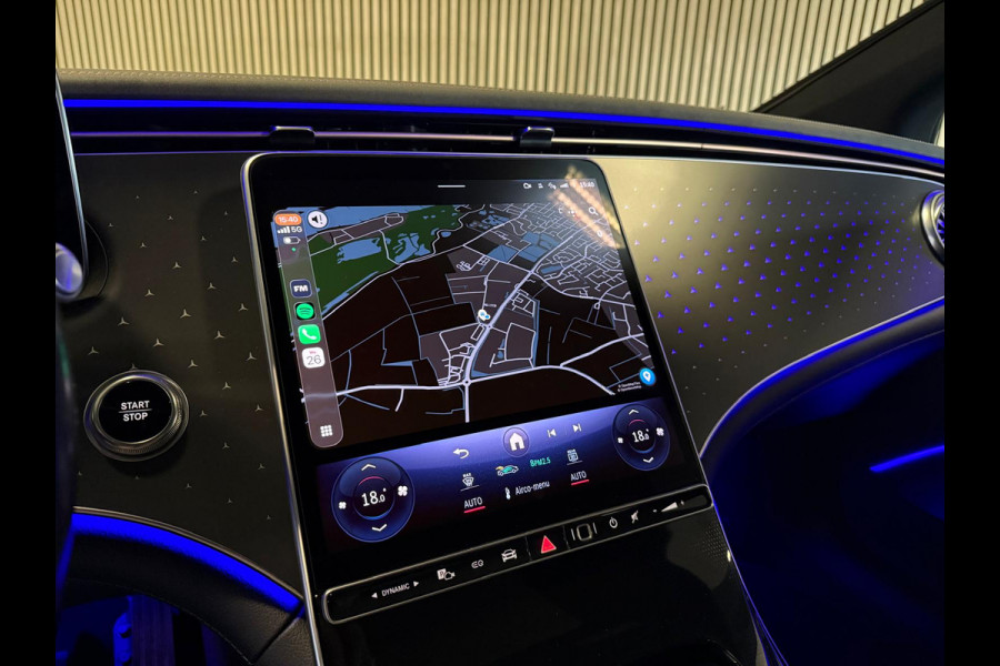 Mercedes-Benz EQS 450+ AMG STYLING 108 kWh-PANO-BURMESTER-MEMORY-MASSAGE-STOELVENTILATIE V+A-ZEER COMPLEET