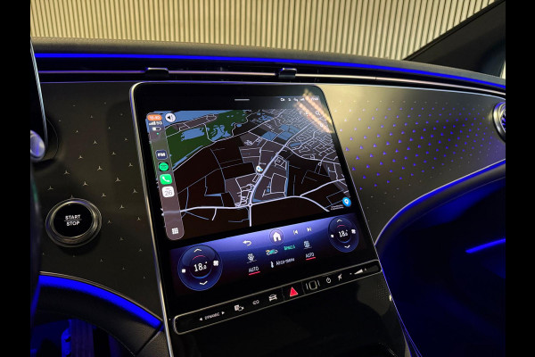 Mercedes-Benz EQS 450+ AMG STYLING 108 kWh-PANO-BURMESTER-MEMORY-MASSAGE-STOELVENTILATIE V+A-ZEER COMPLEET
