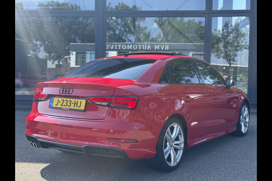 Audi A3 Limousine 35 TFSI CoD Advance Sport S-LINE BINNEN + BUITEN| PANO| STOELVERWARMING| LED| 2E EIGENAAR| ORIGINEEL NEDERLANDS NAP| DIGITAAL DASH| CARPLAY|