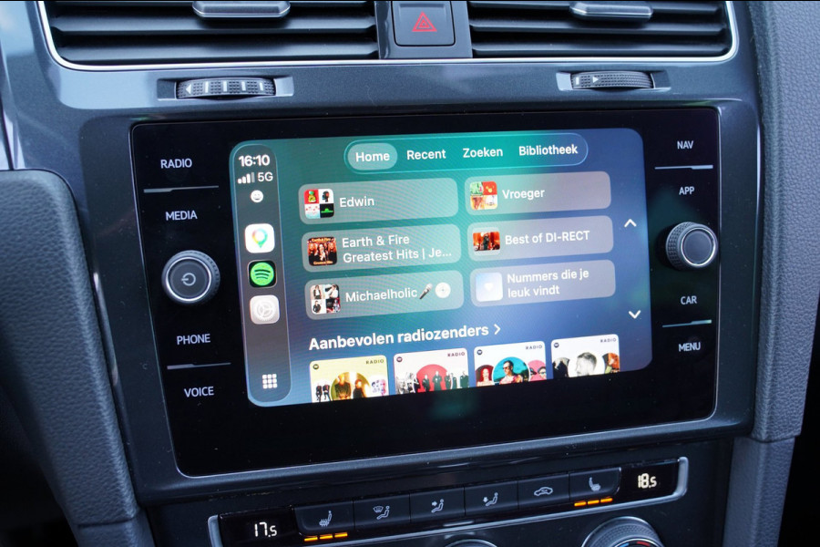 Volkswagen e-Golf E-DITION|Prijs rijklaar incl 12 mnd garantie|Warmtepomp Camera Navi Blindspot Stoelverwarming