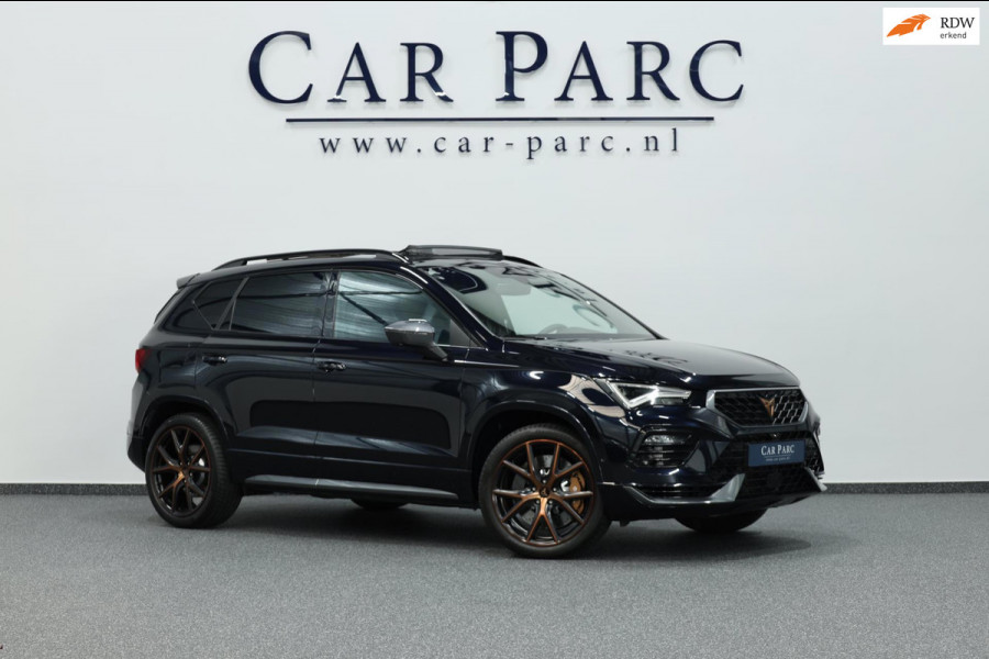 CUPRA Ateca 2.0 TSI 4DRIVE 300+PK FACELIFT/BREMBO/SFEER/BEATS/PANO/KUIP+ALCANTARA+S.VERWARMING/19" LMV/CAM/ACC/12 MDN GARANTIE!