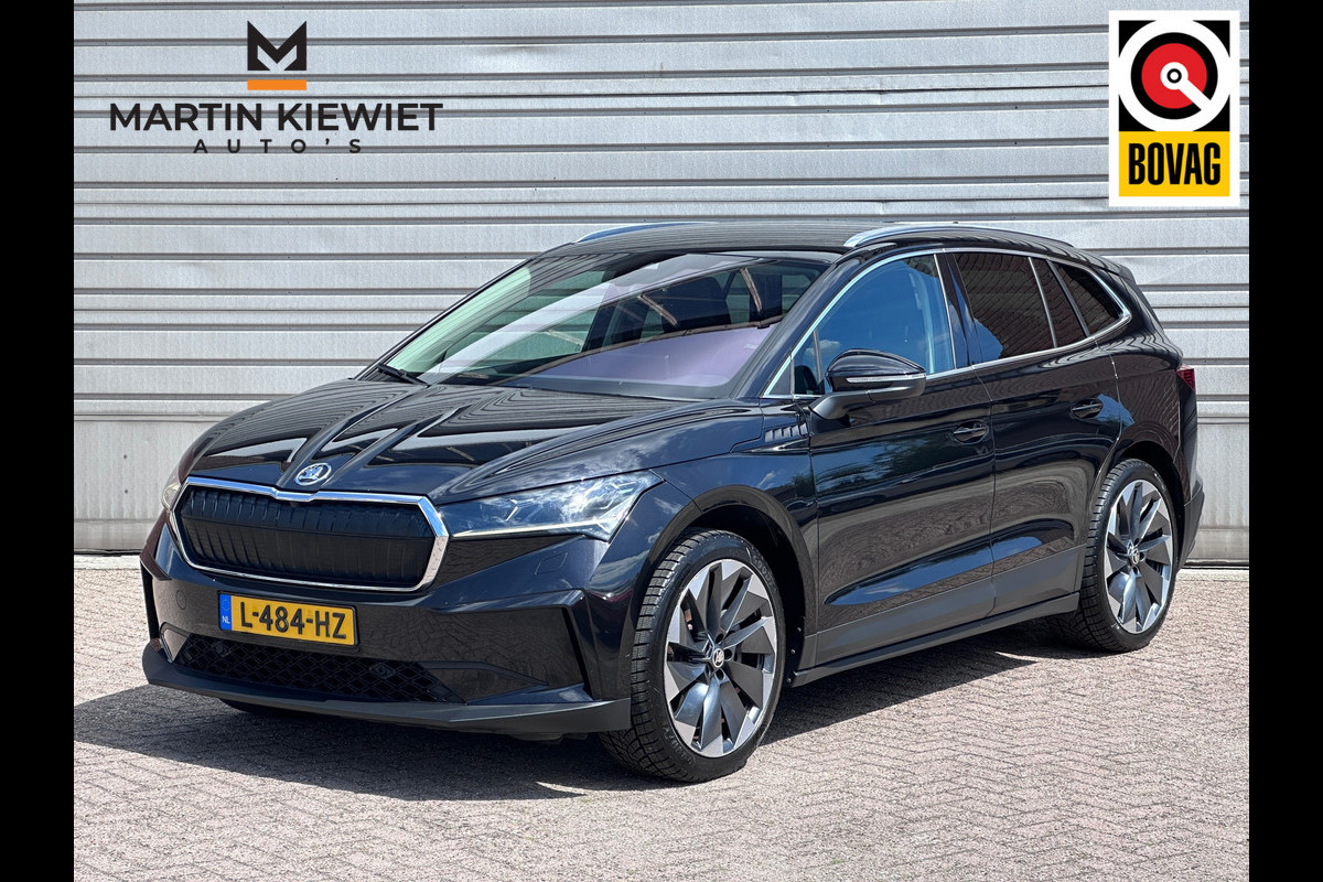 Škoda ENYAQ iV 80 First Edition|Leder|Trekhaak|21"|Travel Assist|ACC|Camera