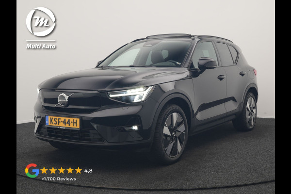 Volvo XC40 Recharge Twin Ultimate 82 kWh 408pk Dealer O.H. | Trekhaak Af Fabriek | Panodak | Adaptive Cruise | 360 Camera | Sportstoelen Memory & Verwarmd | Harman / Kardon | Keyless | Blis | Google Assistent | Stuur Verwarmd | Apple Carplay |