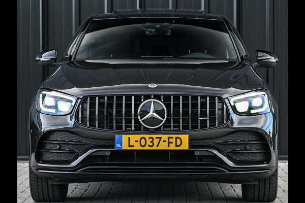 Mercedes-Benz GLC Coupé AMG 43 4MATIC Premium Plus | Panoramadak | Burmester | Camera | Stoelverwarming | Carbon Inleg | Luchtvering | Ambiance Interieur | Elektr. Verst. Stoelen |