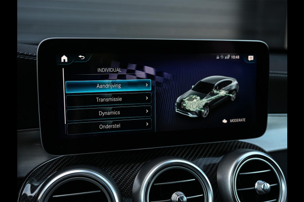 Mercedes-Benz GLC Coupé AMG 43 4MATIC Premium Plus | Panoramadak | Burmester | Camera | Stoelverwarming | Carbon Inleg | Luchtvering | Ambiance Interieur | Elektr. Verst. Stoelen |