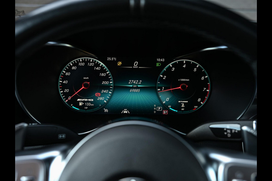 Mercedes-Benz GLC Coupé AMG 43 4MATIC Premium Plus | Panoramadak | Burmester | Camera | Stoelverwarming | Carbon Inleg | Luchtvering | Ambiance Interieur | Elektr. Verst. Stoelen |
