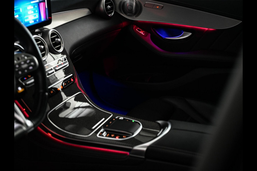 Mercedes-Benz GLC Coupé AMG 43 4MATIC Premium Plus | Panoramadak | Burmester | Camera | Stoelverwarming | Carbon Inleg | Luchtvering | Ambiance Interieur | Elektr. Verst. Stoelen |