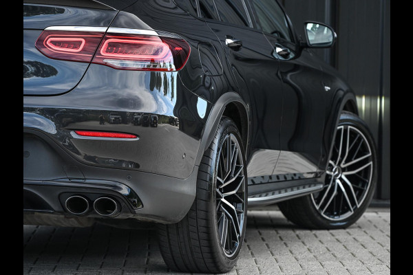 Mercedes-Benz GLC Coupé AMG 43 4MATIC Premium Plus | Panoramadak | Burmester | Camera | Stoelverwarming | Carbon Inleg | Luchtvering | Ambiance Interieur | Elektr. Verst. Stoelen |