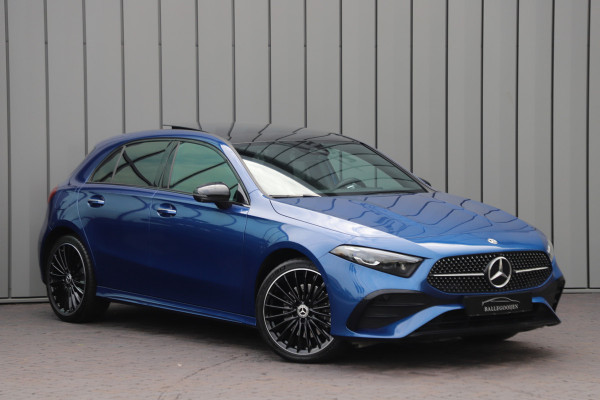 Mercedes-Benz A-Klasse 250e AMG | 218PK | Head-up | Memory | Keyless-go | Sfeerverlichting | Distronic+ | Pano | Multibeam | Standkachel | 2024.