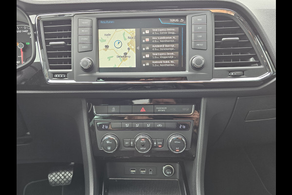 Seat Ateca 1.4 EcoTSI Xcellence | Automaat | Pano | Trekhaak | App-connect | Camera | PDC | LED | All-seasons |