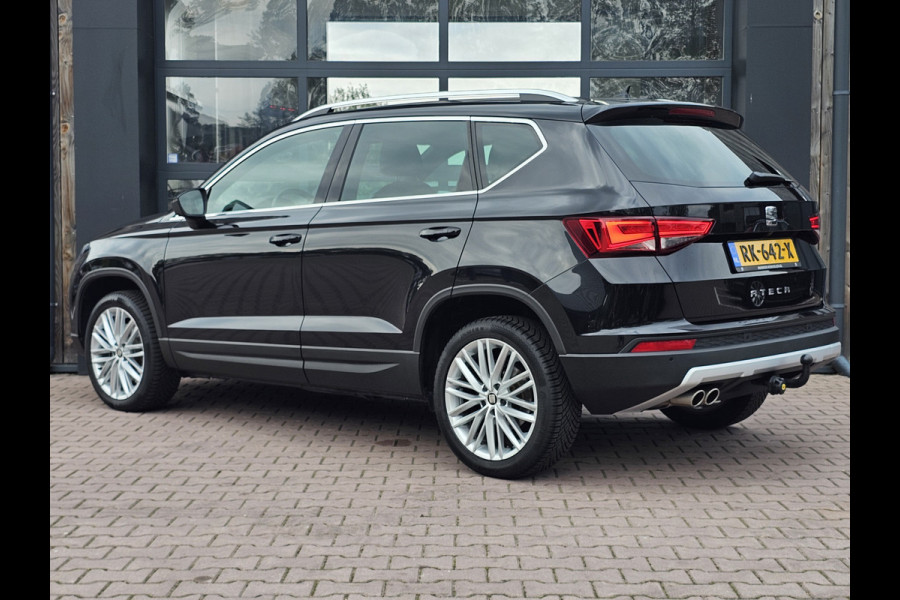 Seat Ateca 1.4 EcoTSI Xcellence | Automaat | Pano | Trekhaak | App-connect | Camera | PDC | LED | All-seasons |