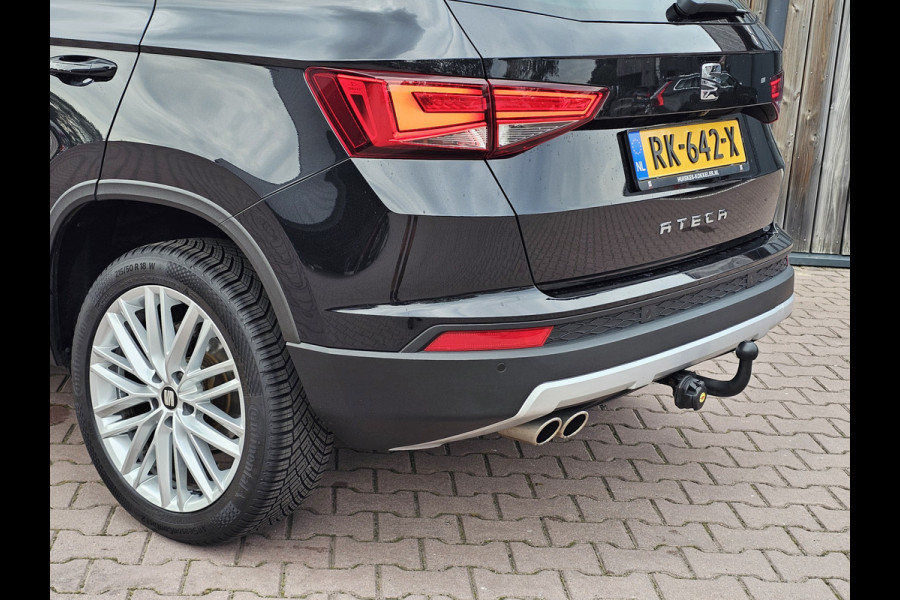 Seat Ateca 1.4 EcoTSI Xcellence | Automaat | Pano | Trekhaak | App-connect | Camera | PDC | LED | All-seasons |