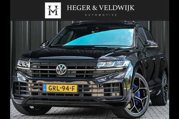 Volkswagen Touareg 3.0 TSi eHybrid 4MOTION R | 462PK | Panoramadak | Night Vision | Massage + Ventilatie | HUD | Dynaudio | Luchtvering | Adaptive Cruise | Ambiance Interieur | Keyless Entry | Stoelverwarming V+A | Stuurverwarming |