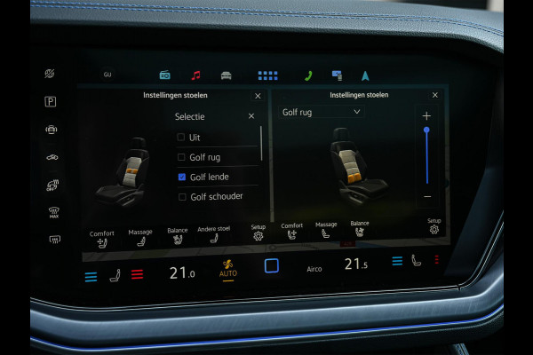 Volkswagen Touareg 3.0 TSi eHybrid 4MOTION R | 462PK | Panoramadak | Night Vision | Massage + Ventilatie | HUD | Dynaudio | Luchtvering | Adaptive Cruise | Ambiance Interieur | Keyless Entry | Stoelverwarming V+A | Stuurverwarming |