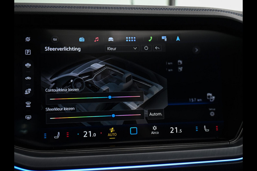 Volkswagen Touareg 3.0 TSi eHybrid 4MOTION R | 462PK | Panoramadak | Night Vision | Massage + Ventilatie | HUD | Dynaudio | Luchtvering | Adaptive Cruise | Ambiance Interieur | Keyless Entry | Stoelverwarming V+A | Stuurverwarming |