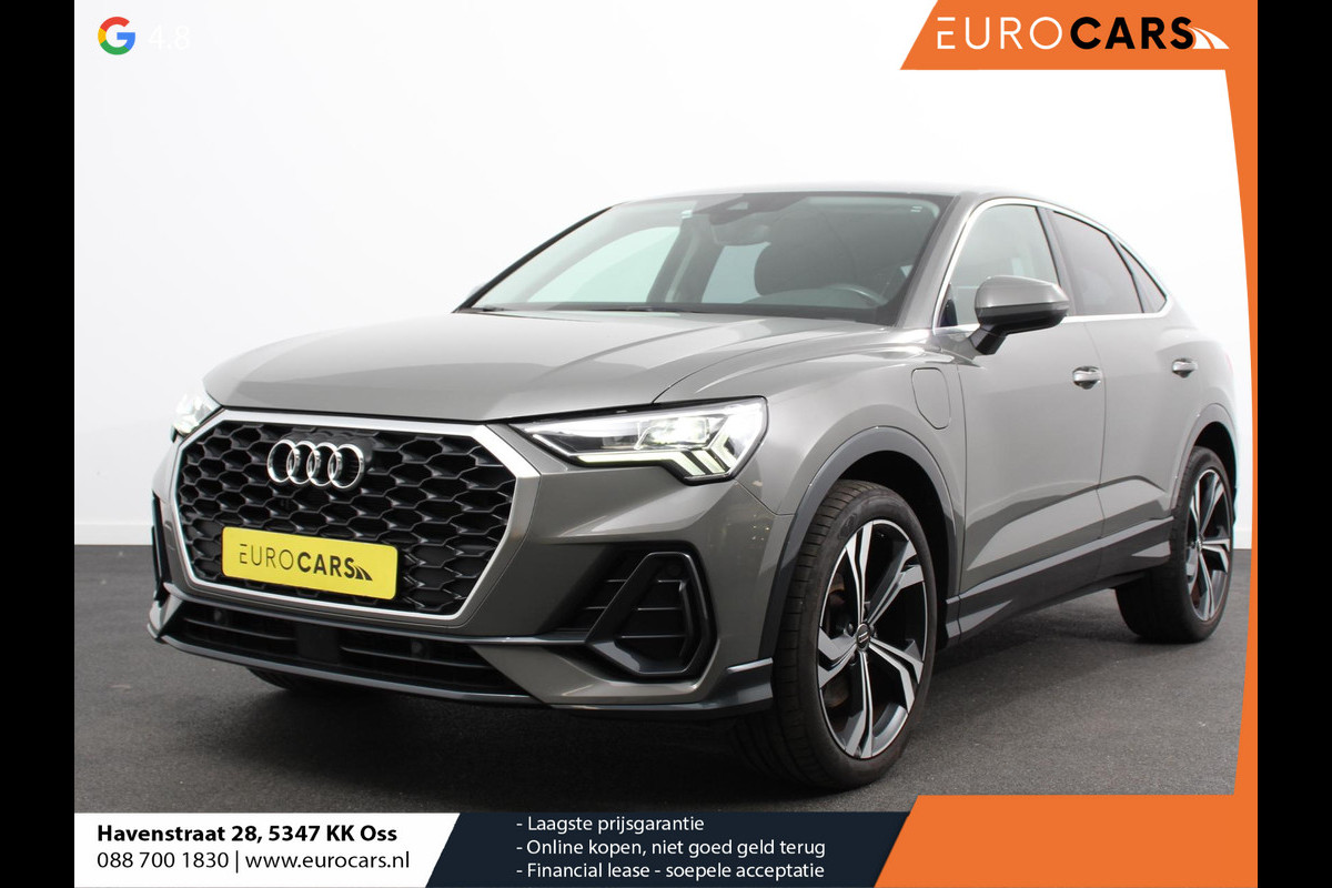 Audi Q3 Sportback 45 TFSI e PHEV Automaat Attitude Plus Electrisch bedienbare kofferklep Dab 20"Lichtmtelalen velgen Extra Getint glas Led Dab Navigatie Apple Carplay/Android Auto