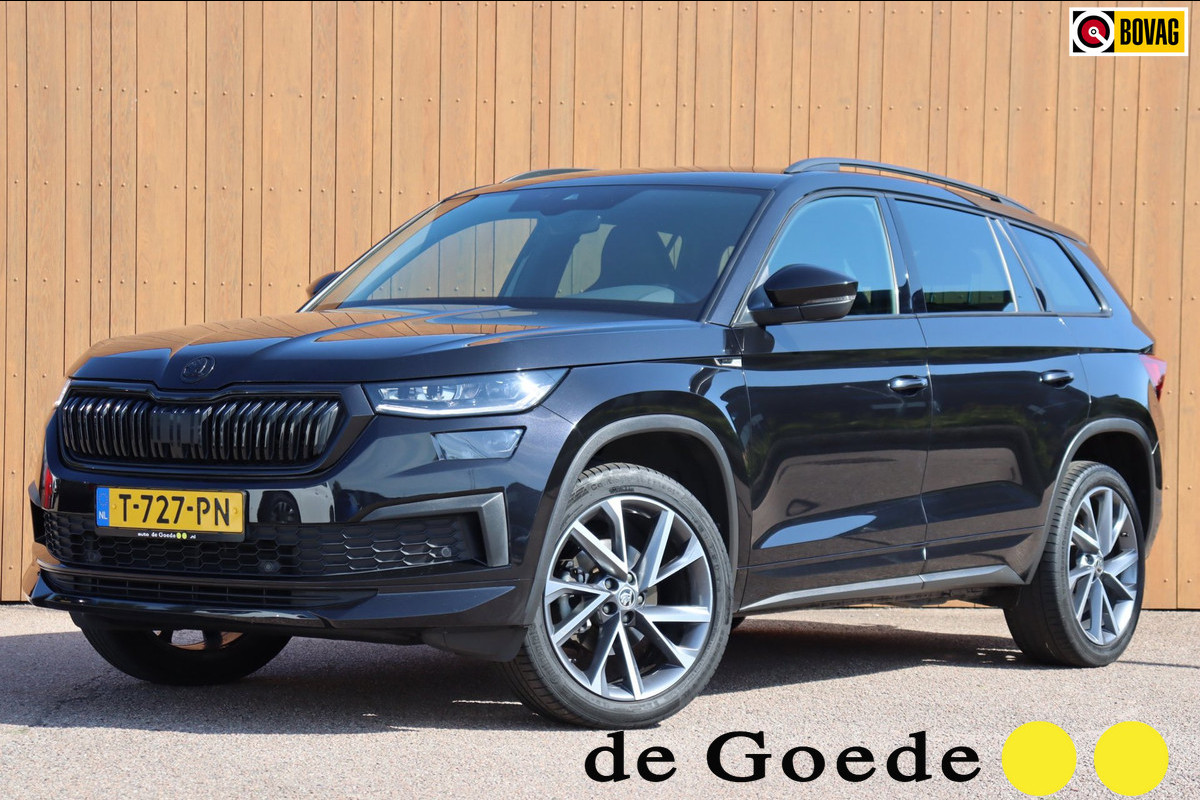 Škoda Kodiaq 1.5 TSI Sportline Business org.NL el.klep trekhaak stuurverw camera