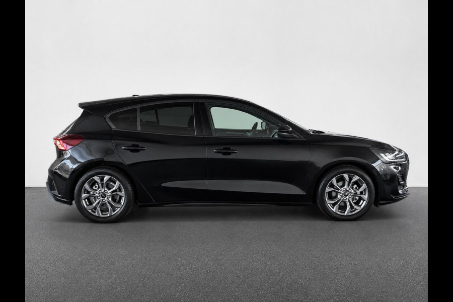 Ford Focus 1.0 EcoBoost Hybrid 155pk Automaat ST Line Navigatie Cruise Control Parkeer sensoren Lichtmetalen Velgen Extra Getint Glas