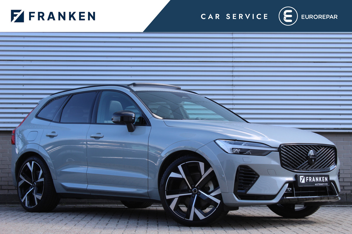 Volvo XC60 2.0 T6 Plug-in hybrid AWD Ultra Black Edition | B&W | Luchtvering | 22" | Massage | Full | UNIEK! | Facelift