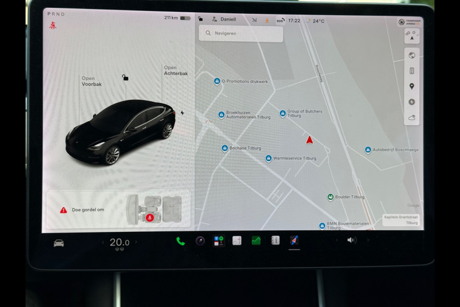 Tesla Model 3 Dual Long Range AWD 75 kWh l Pano l Leder l Camera l