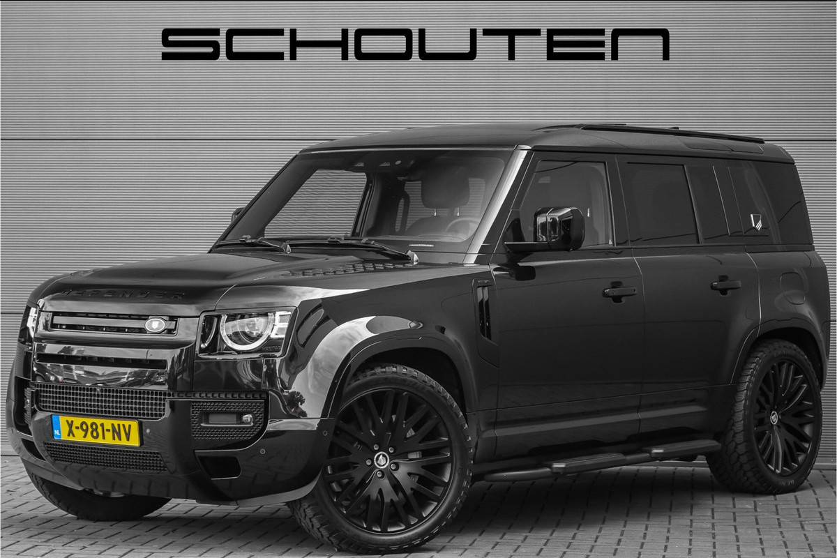 Land Rover Defender 110 2.0 P400e X-Dynamic HSE HERITAGE HUD Stoelventilatie Stuurverw Trekhaak 22"