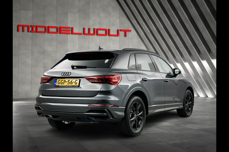 Audi Q3 45 TFSIe 245 PK S-Line Black Ed. Adapt.Cruise/Dodehoek/Carplay/LED+