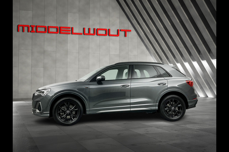 Audi Q3 45 TFSIe 245 PK S-Line Black Ed. Adapt.Cruise/Dodehoek/Carplay/LED+