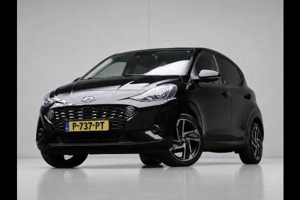 Hyundai i10 1.0 Premium Sport (APPLE CARPLAY,NAVI,CAMERA,STOEL/STUUR VERWARMING,LED,GETINT,CLIMATE,CRUISE,SPORTSTOELEN,LM VELGEN)