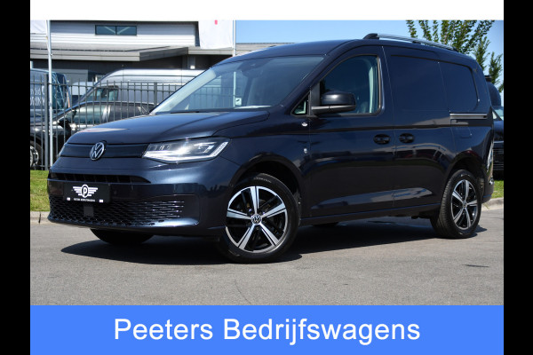 Volkswagen Caddy Cargo 2.0 TDI PB Edition Full Options! Camera, Adaptieve Cruise, Carplay, LED, Automaat, Stoelverwarming, leder, 2 x Schuifdeur, Virtual, Uniek!