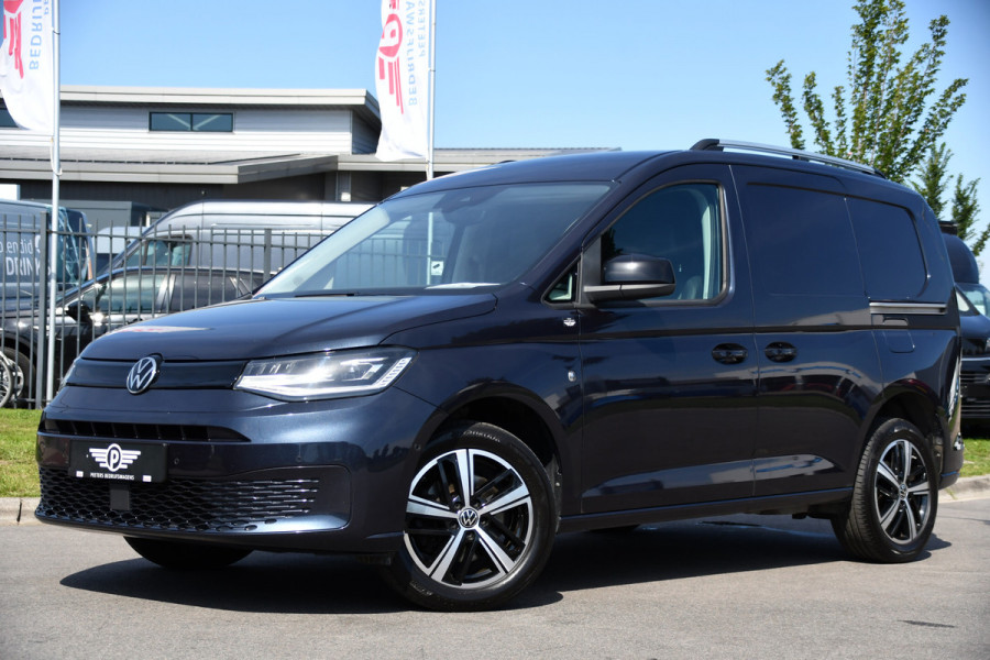 Volkswagen Caddy Cargo 2.0 TDI PB Edition Full Options! Camera, Adaptieve Cruise, Carplay, LED, Automaat, Stoelverwarming, leder, 2 x Schuifdeur, Virtual, Uniek!