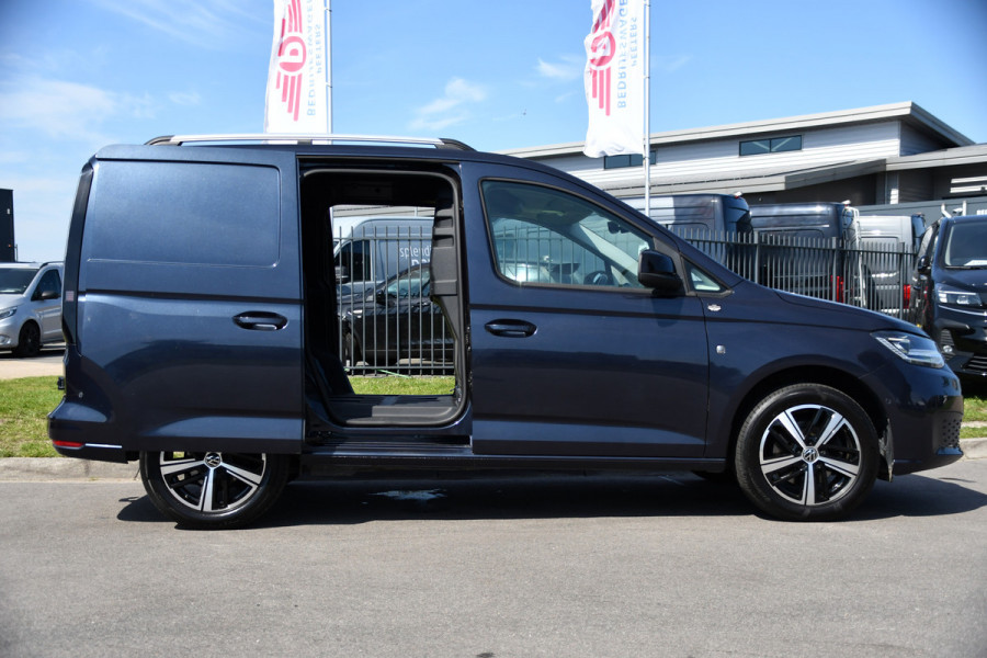Volkswagen Caddy Cargo 2.0 TDI PB Edition Full Options! Camera, Adaptieve Cruise, Carplay, LED, Automaat, Stoelverwarming, leder, 2 x Schuifdeur, Virtual, Uniek!
