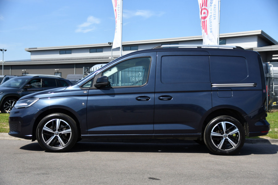Volkswagen Caddy Cargo 2.0 TDI PB Edition Full Options! Camera, Adaptieve Cruise, Carplay, LED, Automaat, Stoelverwarming, leder, 2 x Schuifdeur, Virtual, Uniek!