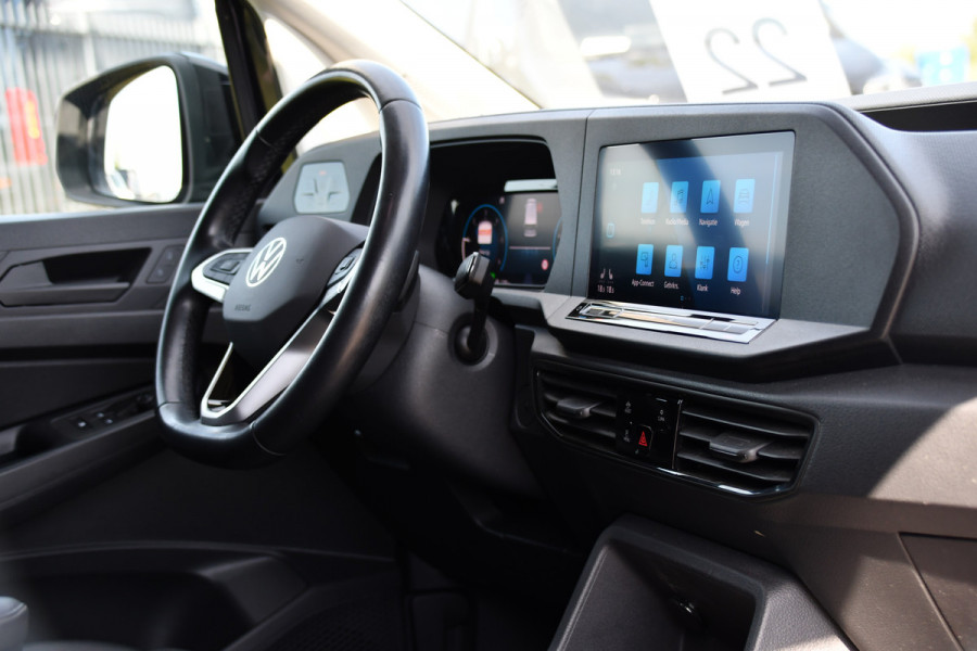 Volkswagen Caddy Cargo 2.0 TDI PB Edition Full Options! Camera, Adaptieve Cruise, Carplay, LED, Automaat, Stoelverwarming, leder, 2 x Schuifdeur, Virtual, Uniek!