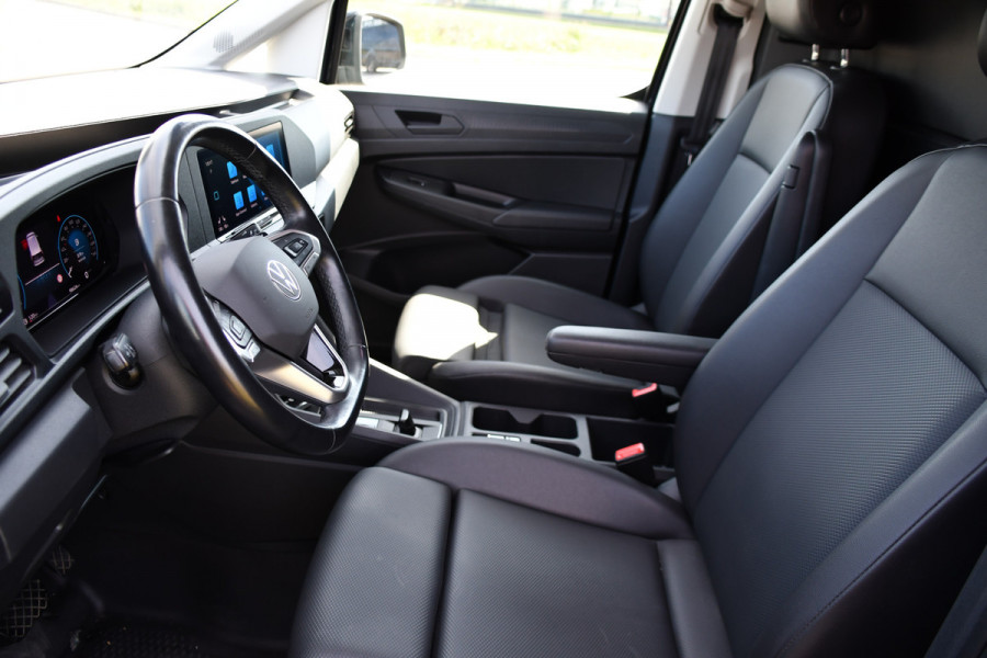 Volkswagen Caddy Cargo 2.0 TDI PB Edition Full Options! Camera, Adaptieve Cruise, Carplay, LED, Automaat, Stoelverwarming, leder, 2 x Schuifdeur, Virtual, Uniek!
