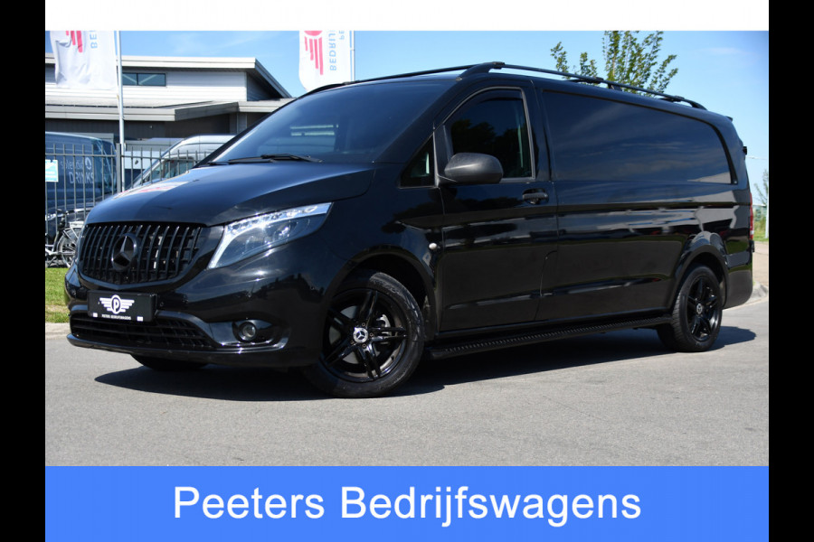 Mercedes-Benz Vito 114 CDI L3 Black Edition Camera, Cruise, Carplay, LED, Automaat, Multimedia, Trekhaak, Uniek!