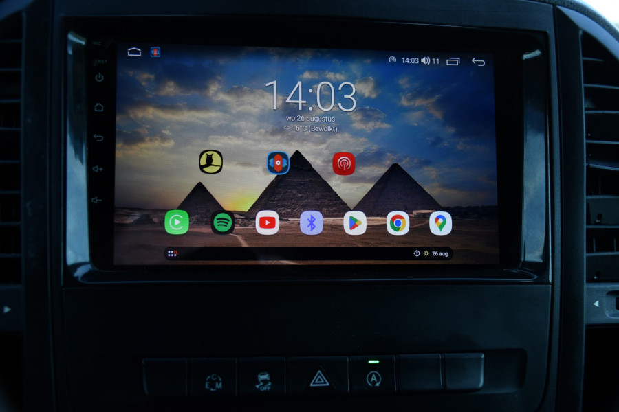 Mercedes-Benz Vito 114 CDI L3 Black Edition Camera, Cruise, Carplay, LED, Automaat, Multimedia, Trekhaak, Uniek!