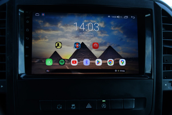 Mercedes-Benz Vito 114 CDI L3 Black Edition Camera, Cruise, Carplay, LED, Automaat, Multimedia, Trekhaak, Uniek!