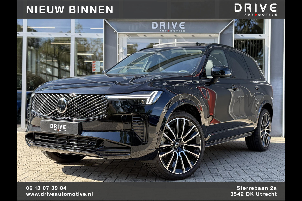 Volvo XC90 2.0 T8 Plug-in hybrid AWD Ultra Dark |Full Option|Pano|B&W|Massage/Ventilatie|Luchtvering|Trekhaak