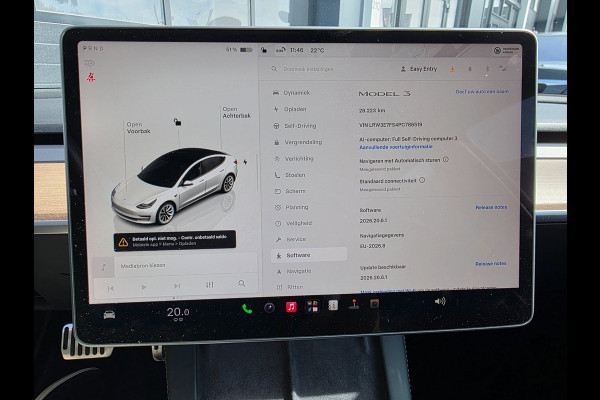 Tesla Model 3 Standard RWD Plus 60 kWh | FSD3 | WARMTEPOMP | PANO | 360 CAMERA