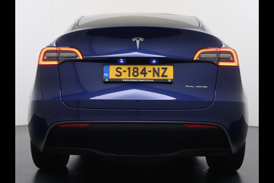 Tesla Model Y Long Range AWD 75 kWh 1E EIGENAAR | ORIGINEEL NL AUTO | SOH 97% | RIJKLAAR GELEVERD | TESLA FABRIEKSGARANTIE TOT 03-2027 OF 80.000 KM | TESLA GARANTIE ACCU + AANDRIJFLIJN T/M 03-2031 OF 192.000 KM