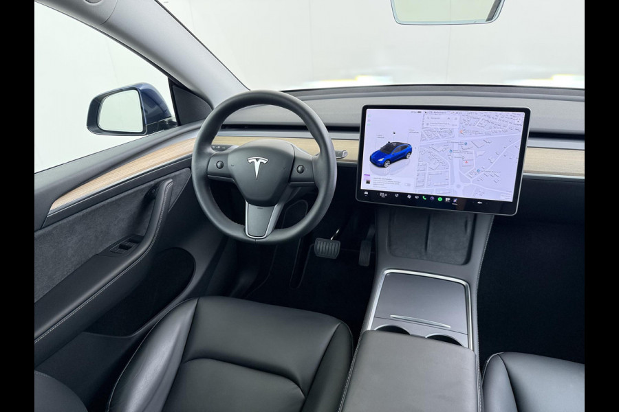 Tesla Model Y Long Range AWD 75 kWh 1E EIGENAAR | ORIGINEEL NL AUTO | SOH 97% | RIJKLAAR GELEVERD | TESLA FABRIEKSGARANTIE TOT 03-2027 OF 80.000 KM | TESLA GARANTIE ACCU + AANDRIJFLIJN T/M 03-2031 OF 192.000 KM