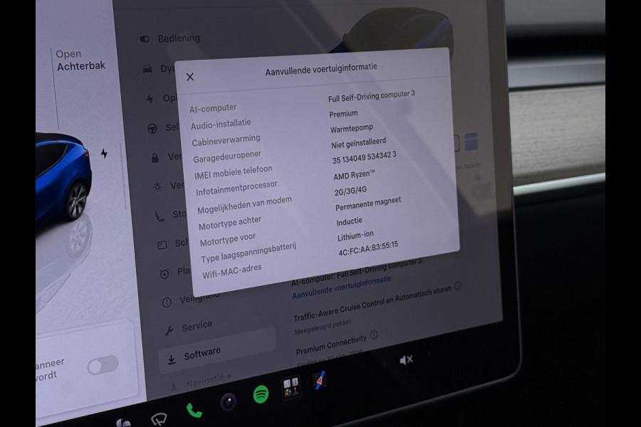 Tesla Model Y Long Range AWD 75 kWh 1E EIGENAAR | ORIGINEEL NL AUTO | SOH 97% | RIJKLAAR GELEVERD | TESLA FABRIEKSGARANTIE TOT 03-2027 OF 80.000 KM | TESLA GARANTIE ACCU + AANDRIJFLIJN T/M 03-2031 OF 192.000 KM