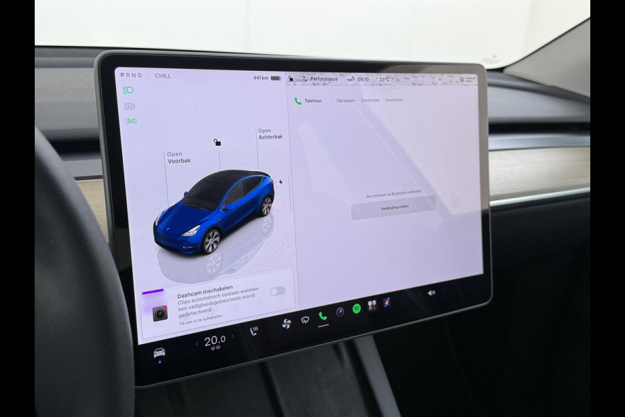 Tesla Model Y Long Range AWD 75 kWh 1E EIGENAAR | ORIGINEEL NL AUTO | SOH 97% | RIJKLAAR GELEVERD | TESLA FABRIEKSGARANTIE TOT 03-2027 OF 80.000 KM | TESLA GARANTIE ACCU + AANDRIJFLIJN T/M 03-2031 OF 192.000 KM