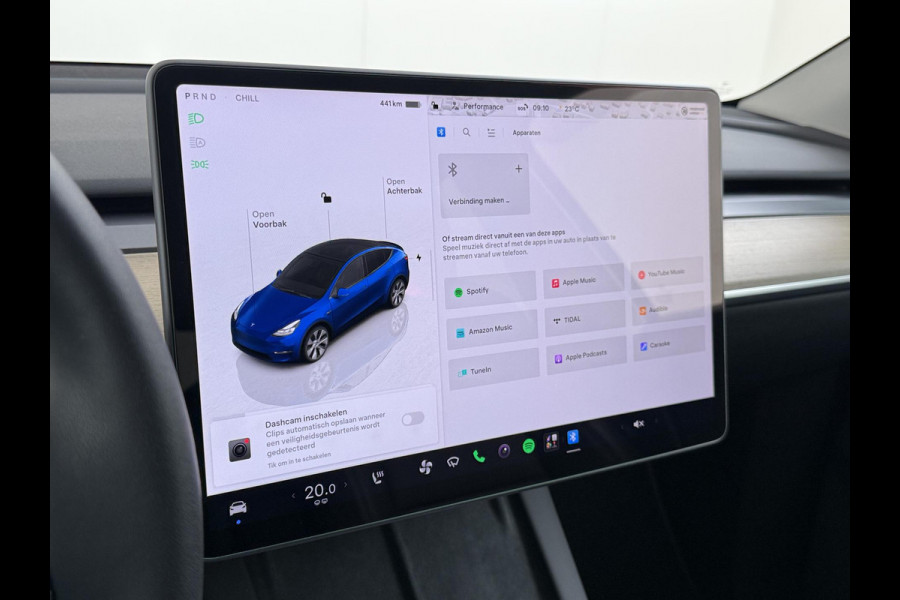 Tesla Model Y Long Range AWD 75 kWh 1E EIGENAAR | ORIGINEEL NL AUTO | SOH 97% | RIJKLAAR GELEVERD | TESLA FABRIEKSGARANTIE TOT 03-2027 OF 80.000 KM | TESLA GARANTIE ACCU + AANDRIJFLIJN T/M 03-2031 OF 192.000 KM