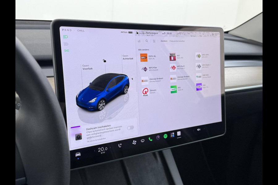 Tesla Model Y Long Range AWD 75 kWh 1E EIGENAAR | ORIGINEEL NL AUTO | SOH 97% | RIJKLAAR GELEVERD | TESLA FABRIEKSGARANTIE TOT 03-2027 OF 80.000 KM | TESLA GARANTIE ACCU + AANDRIJFLIJN T/M 03-2031 OF 192.000 KM